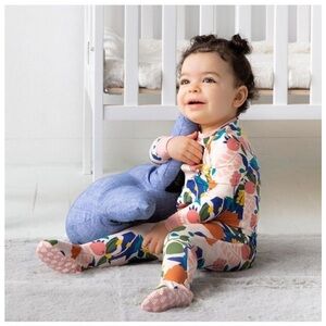 Floral Kids One Piece- Magnetic Me™ Modal Magnetic Baby Coveralls